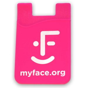 myFace pink phone sleeve case