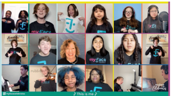 myFace Stars Collage