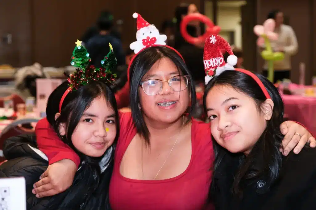 Christmas party girls