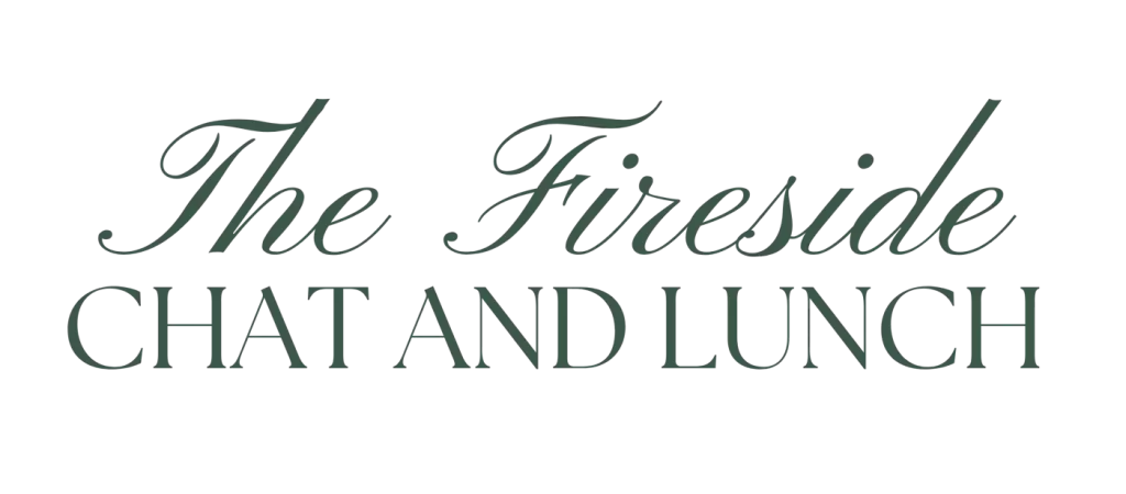 fireside chat and lunch logo