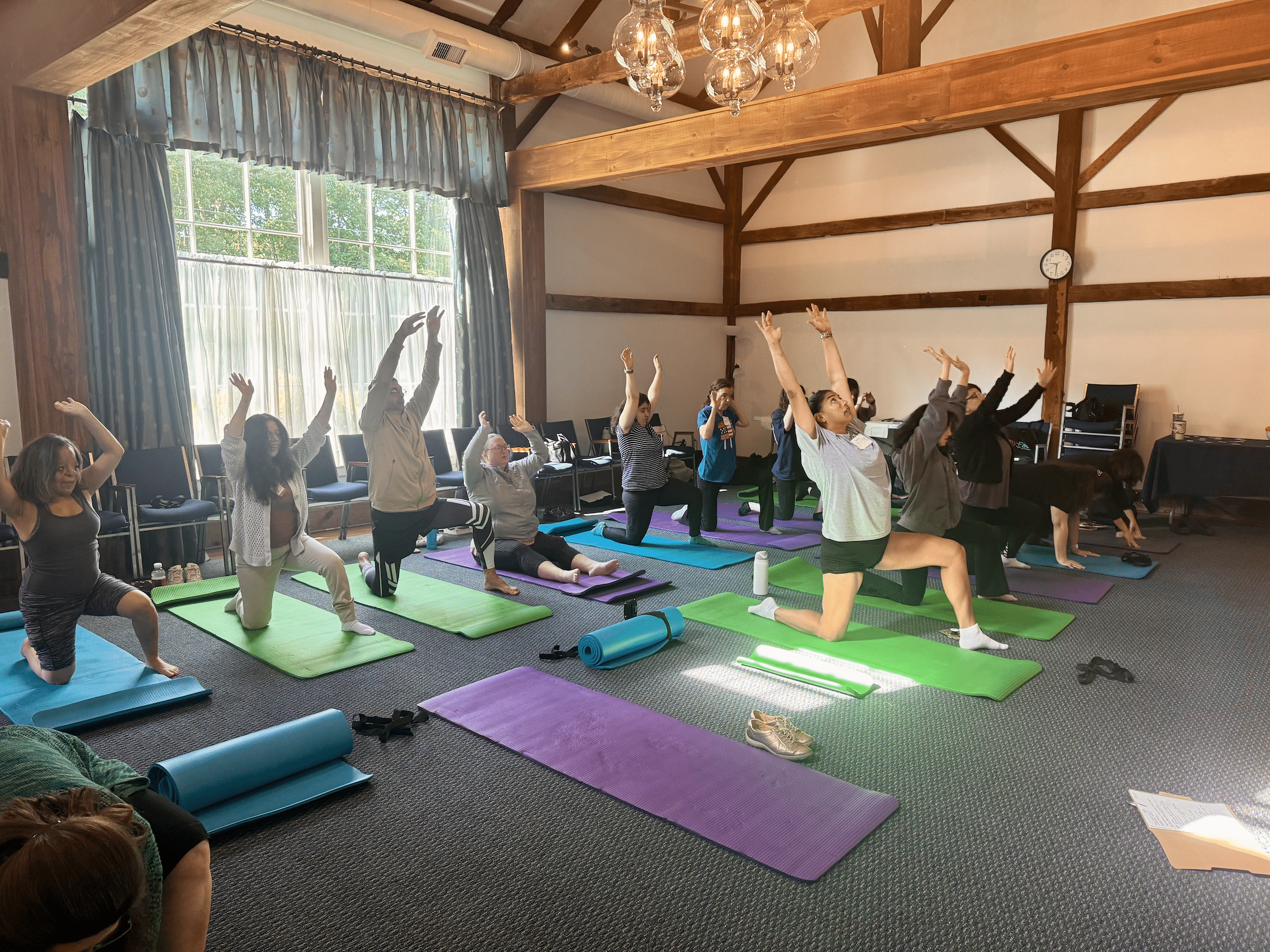 myface-retreat-yoga-hero adult retreat attendees doing yoga